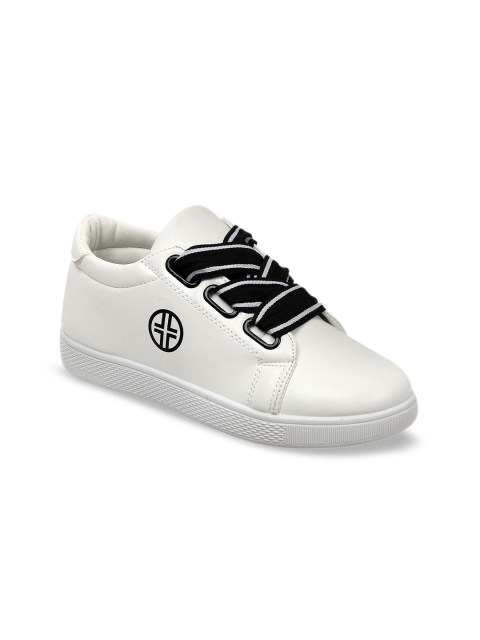 

Lavie Women White & Black Sneakers