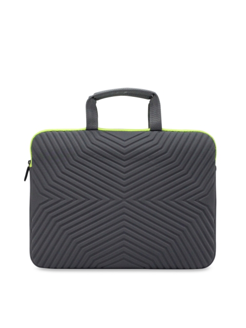 

Tizum Unisex Grey Textured Laptop Sleeve