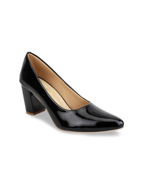 

SCENTRA Women Black Solid Pumps