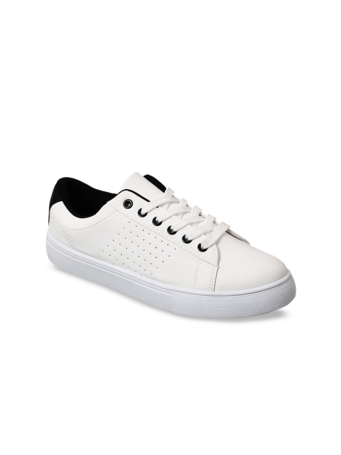 

Lavie Women White & Black Sneakers