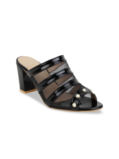 

SCENTRA Women Black Solid Heels