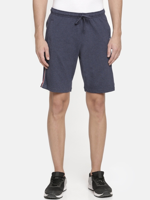 

Macroman M-Series Men Blue Solid Regular Fit Sports Shorts
