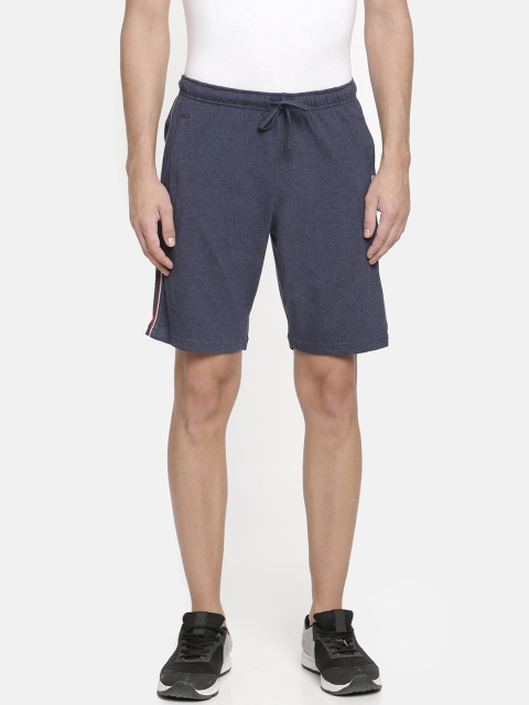 

Macroman M-Series Men Blue Solid Regular Fit Sports Shorts
