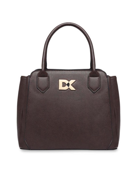 

Diana Korr Brown Solid Handheld Bag