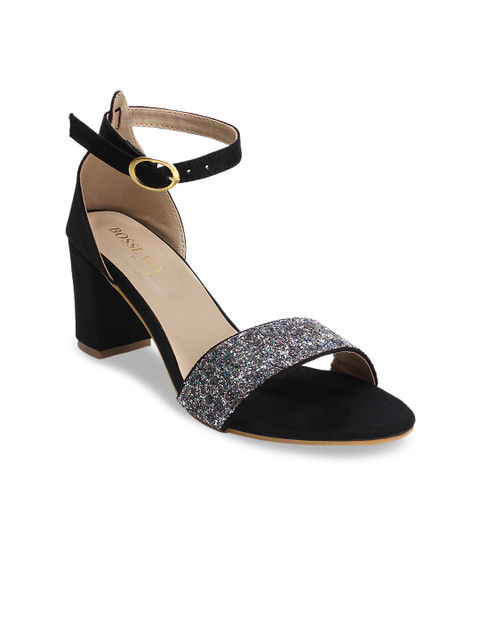 

SCENTRA Women Black Embellished Heels