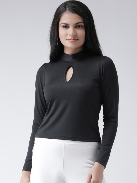 

Texco Women Black Solid Top