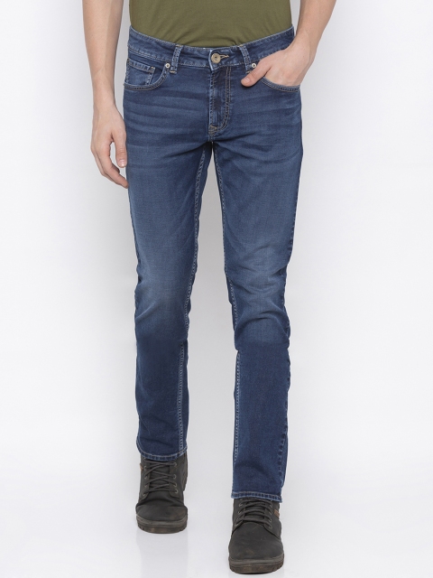 

SPYKAR Men Blue Regular Fit Mid-Rise Clean Look Jeans
