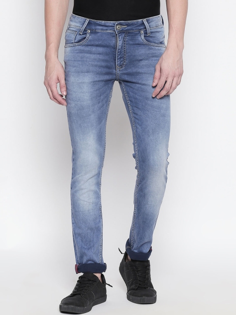 

Mufti Men Blue Slim Fit Mid-Rise Clean Look Stretchable Jeans