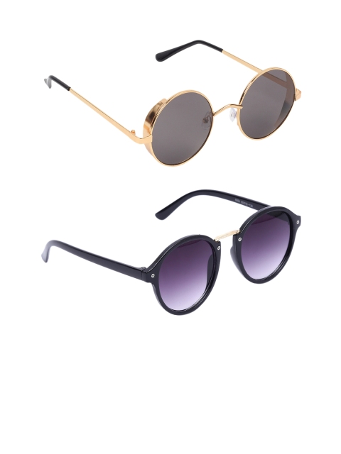 

EPICINK hob Unisex Set of 2 Sunglasses EP-0685401-04, Purple