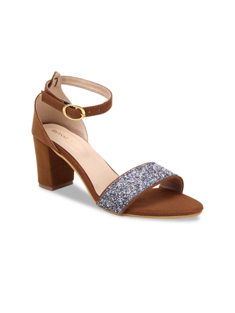 

SCENTRA Women Brown Solid Block Heels