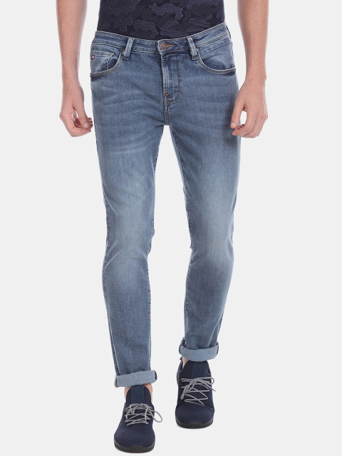 

Arrow Sport Men Blue Skinny Fit Low-Rise Clean Look Stretchable Jeans