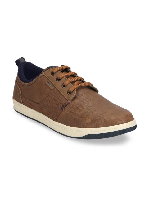 

Red Tape Men Tan Brown Solid Derbys