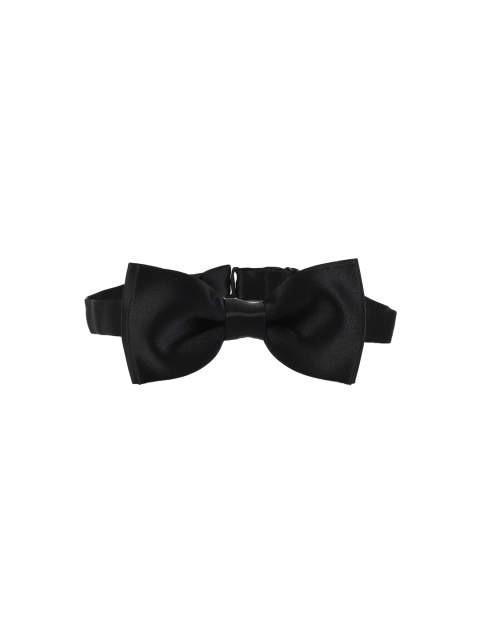 Peter England Black Solid Bow Tie
