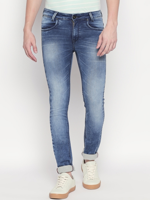 

Mufti Men Blue Slim Fit Mid-Rise Clean Look Stretchable Jeans