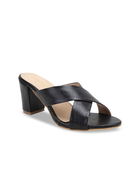 

SCENTRA Women Black Solid Block Heels