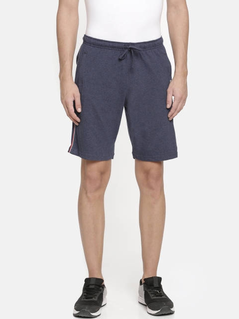 Macroman M-Series Men Blue Solid Regular Fit Sports Shorts