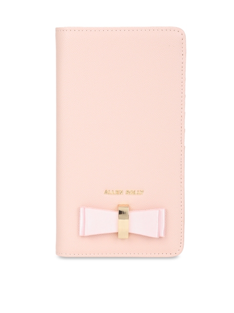 

Allen Solly Woman Pink Textured Two Fold Wallet