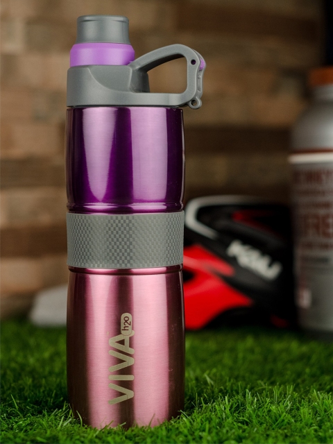 

VIVA h2o Pink & Purple Double Wall Stainless Steel Vacuum Insulated Water Bottle 600ml