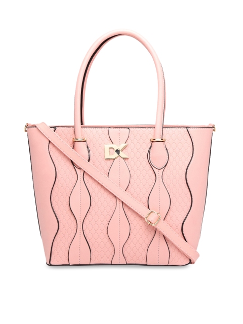 

Diana Korr Pink Textured Handheld Bag