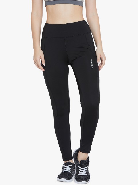 

PERF Women Black Solid Tights