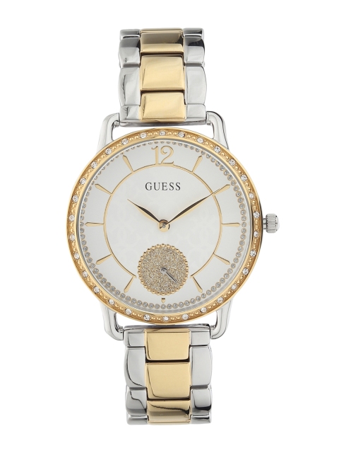 

GUESS Women White Analogue Watch W1290L1