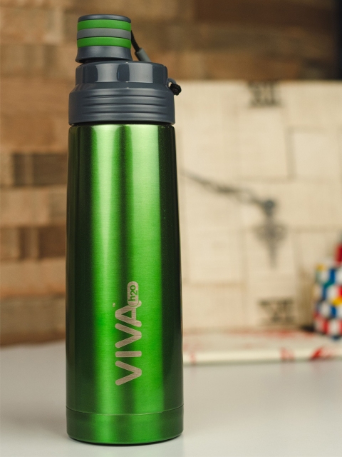 

VIVA h2o Unisex Green Stainless Steel Vacuum Insulated Water Bottle 800 ml