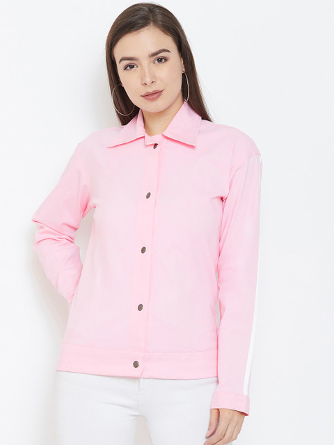 

Rider Republic Women Pink Colourblocked Tailored Jacket