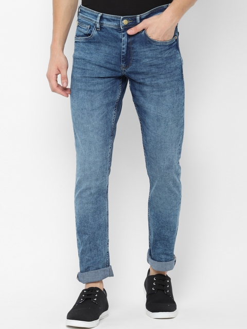 

Allen Solly Sport Men Blue Slim Fit Mid-Rise Clean Look Stretchable Jeans