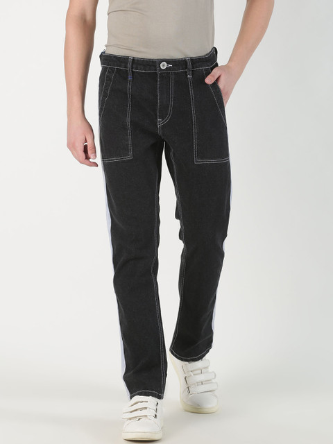

Blue Saint Men Black Regular Fit Mid-Rise Clean Look Jeans