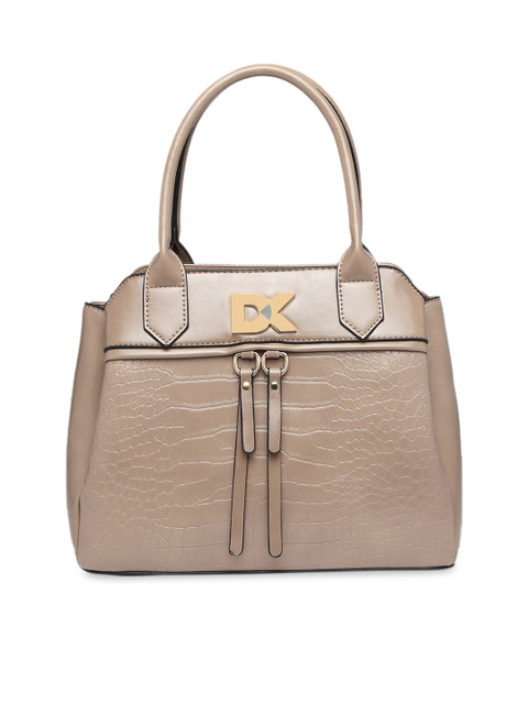 

Diana Korr Beige Solid Handheld Bag
