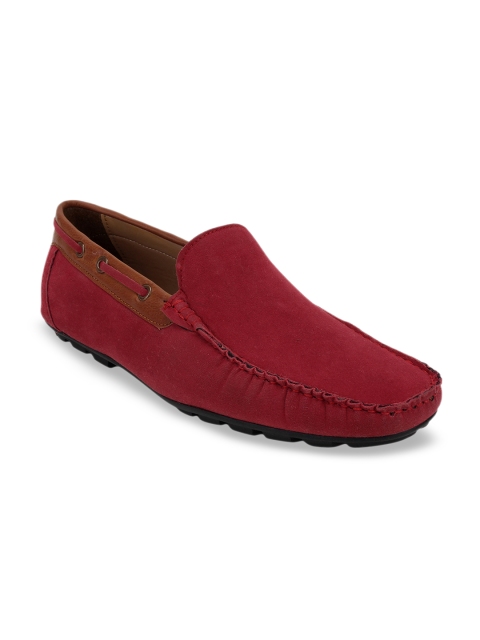 

SCENTRA Men Red Loafers