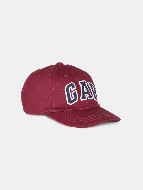 

GAP Boys Maroon & Navy Blue Embroidered Baseball Cap