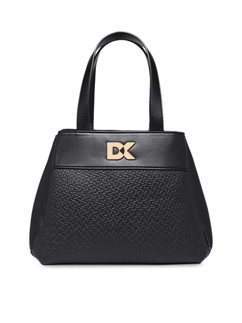 

Diana Korr Black Textured Handheld Bag