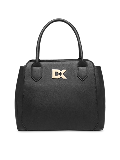 

Diana Korr Black Solid Handheld Bag