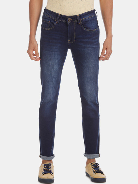

Colt Men Blue Regular Fit Mid-Rise Clean Look Stretchable Jeans