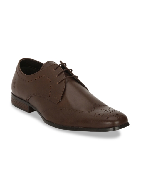 

Bond Street By Red Tape Men Brown Solid Formal Derbys