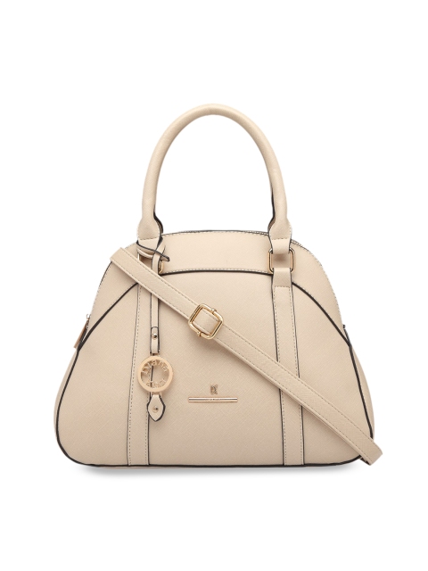 

Diana Korr Beige Solid Handheld Bag