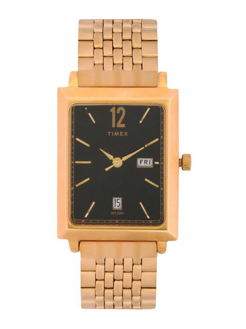

Timex Men Black Analogue Watch TW0TG6402