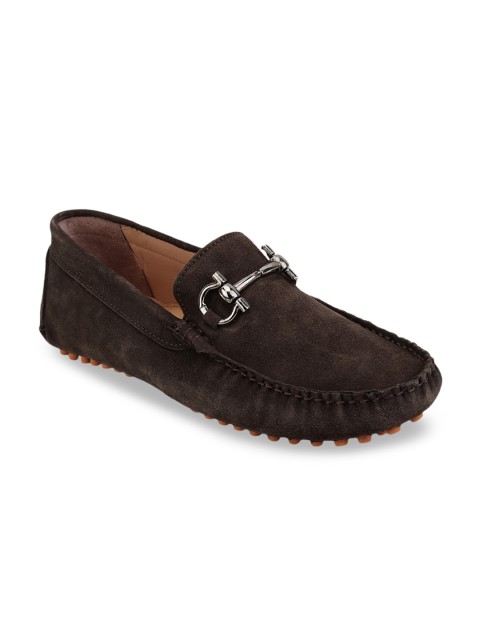 

SCENTRA Men Brown Driving Shoes