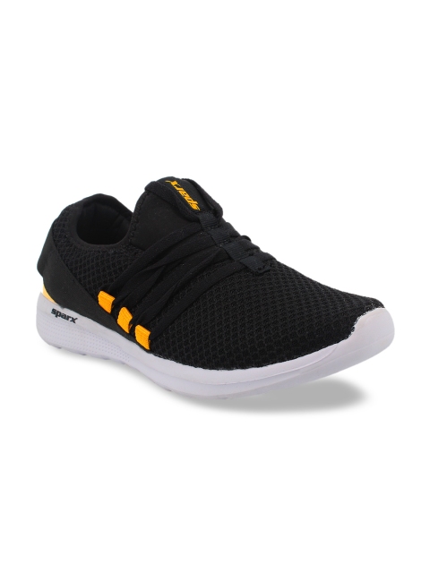 

Sparx Men Black Mesh Running Shoes