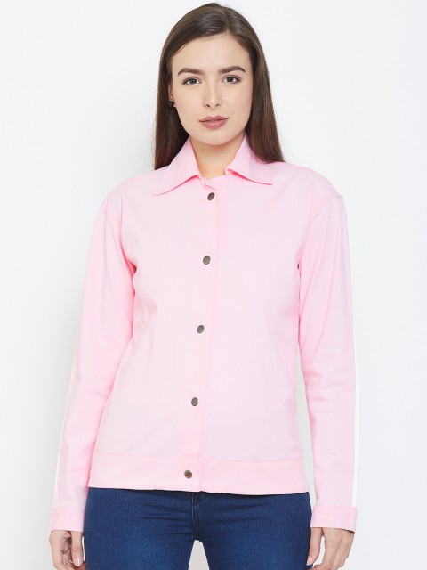 

Rider Republic Women Pink Colourblocked Tailored Jacket