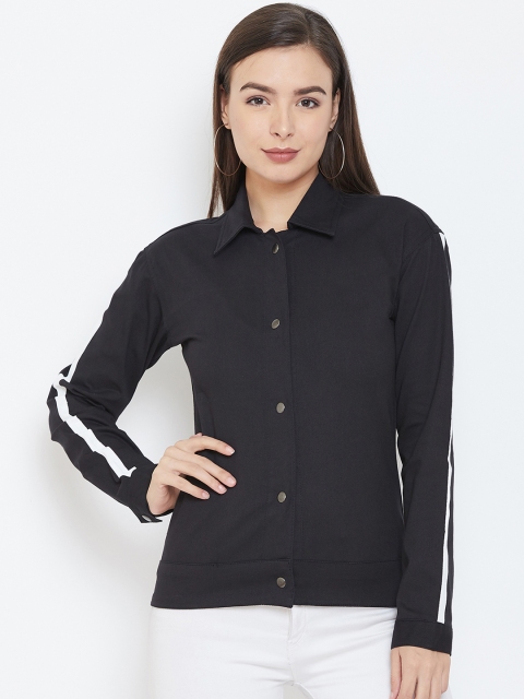 

Rider Republic Women Black Printed Tailored Jacket