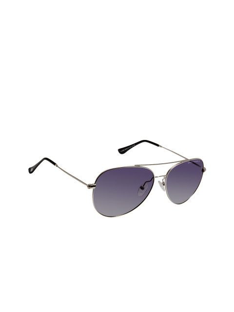 

David Blake Unisex Polarised and UV Protected Aviator Sunglasses NSGDB1884, Blue