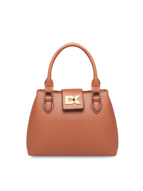 

Diana Korr Brown Solid Handheld Bag