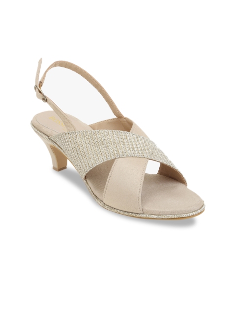 

SCENTRA Women Beige Solid Heels
