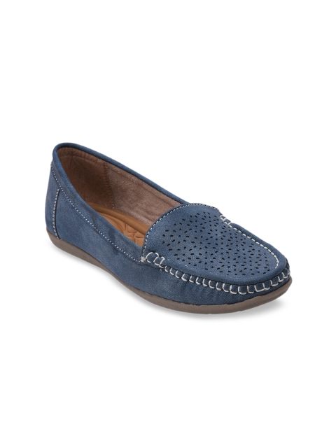 

SALARIO Women Navy Blue Loafers