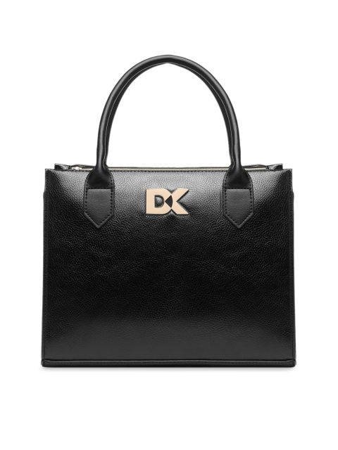 

Diana Korr Black Solid Handheld Bag
