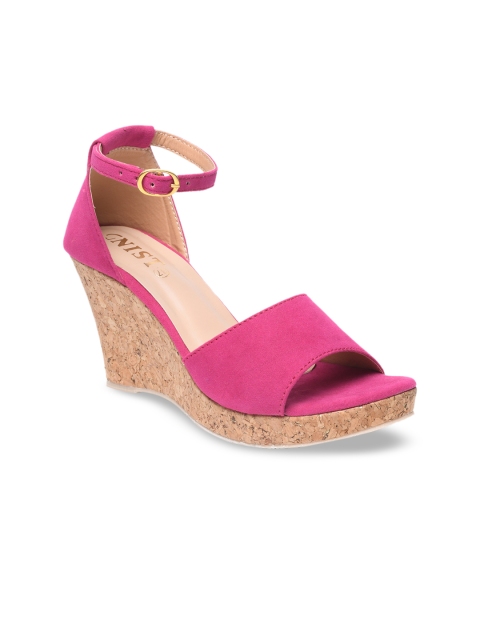 

GNIST Women Pink Solid Heels