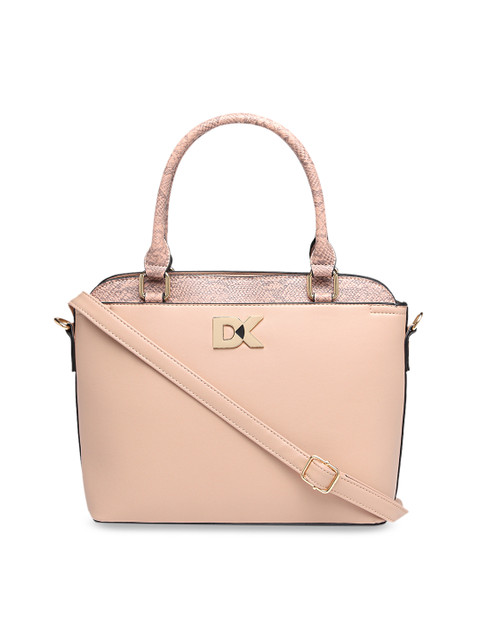 

Diana Korr Pink Solid Handheld Bag