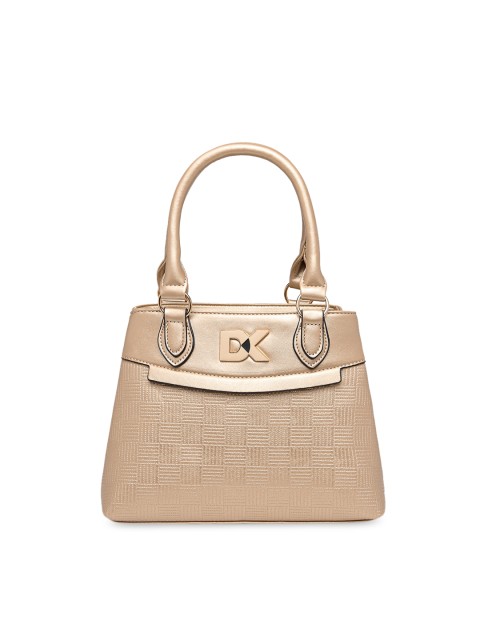 

Diana Korr Gold-Toned Solid Handheld Bag